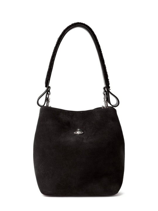 Women's Vivienne Westwood Lottie Small Shoulder Bag in Black