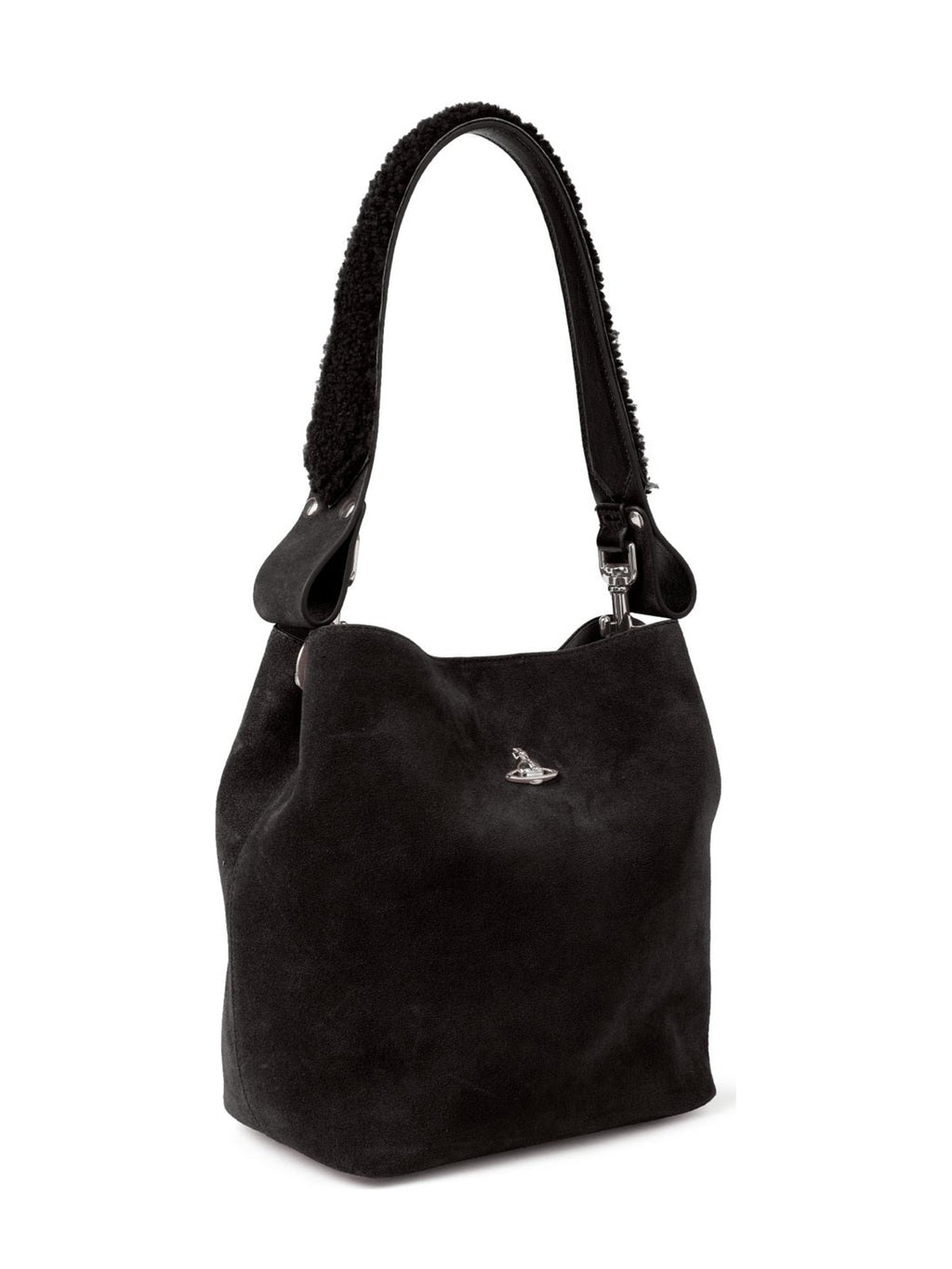 Women's Vivienne Westwood Lottie Small Shoulder Bag in Black