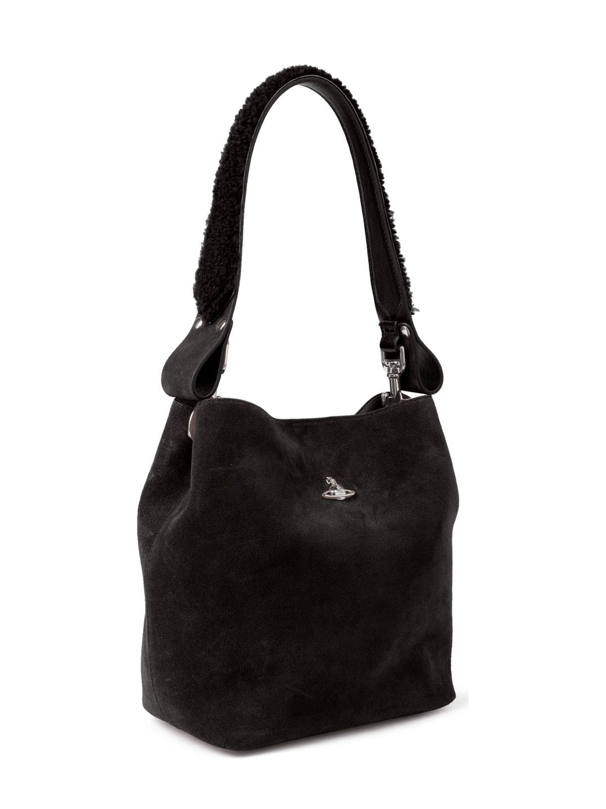 Women's Vivienne Westwood Lottie Small Shoulder Bag in Black