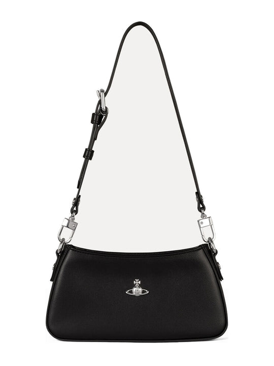 Women's Vivienne Westwood Tasha Shoulder Phone Bag in Black