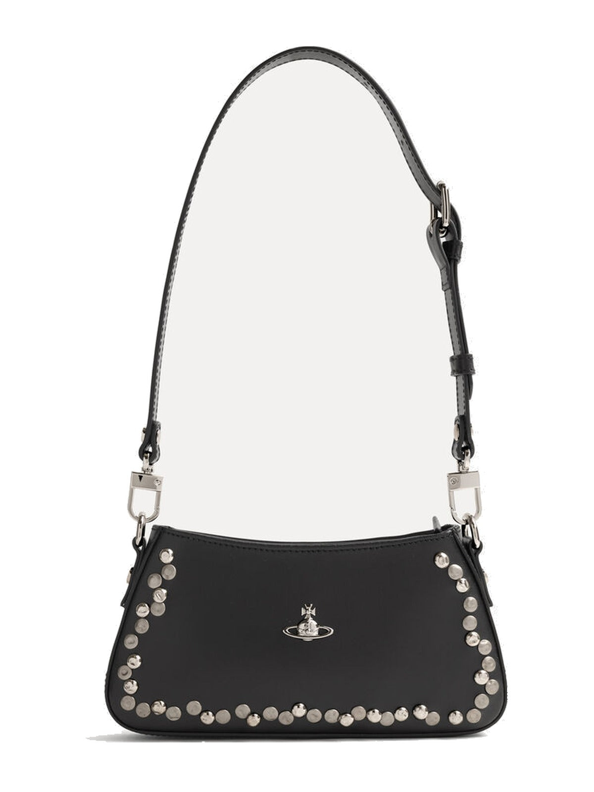 Women's Vivienne Westwood Tasha Shoulder Phone Bag in Black