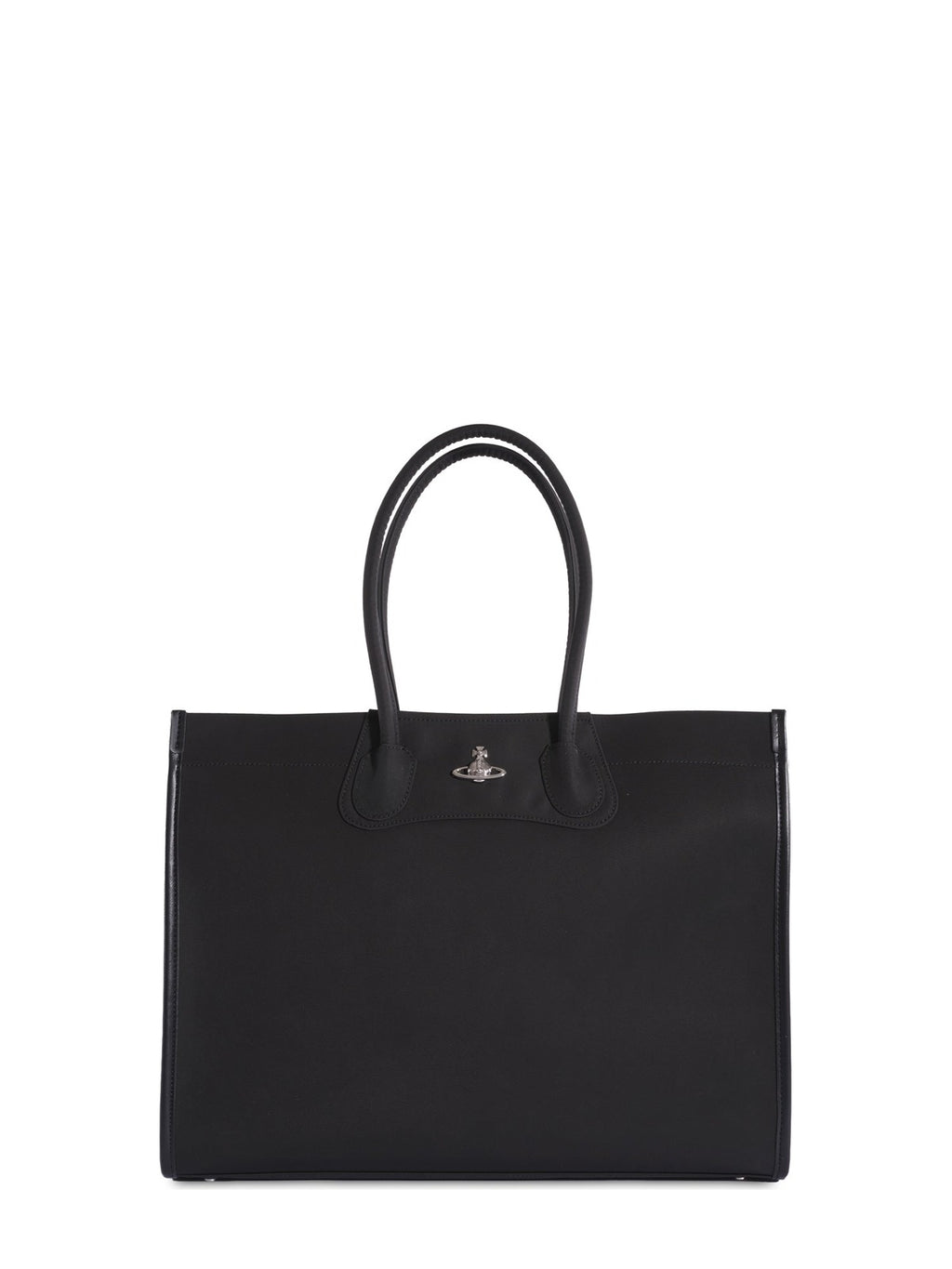 Women's Vivienne Westwood Troy Tote Bag in Black