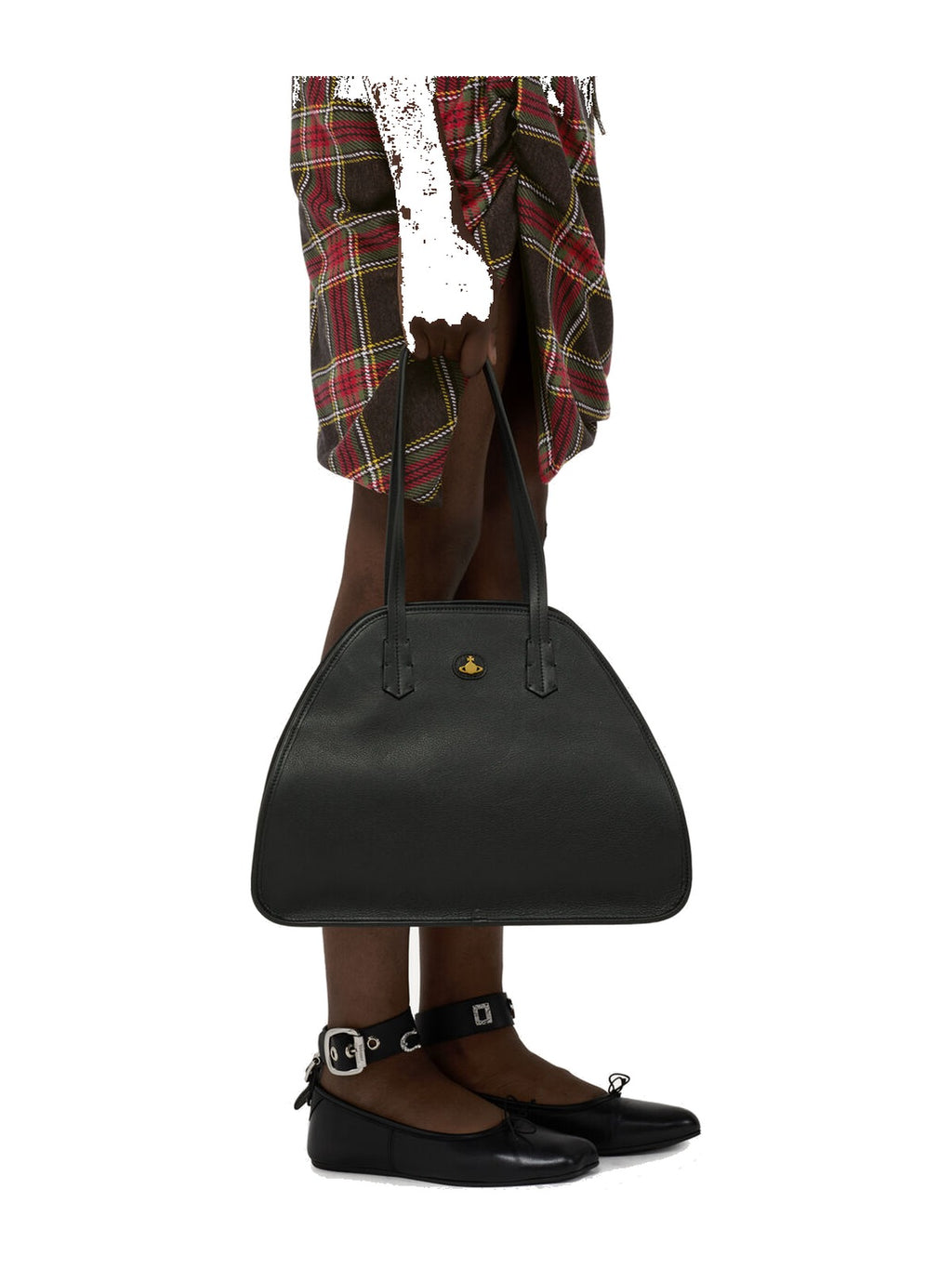 Womens Vivienne Westwood Yasmina Small Black Handbag