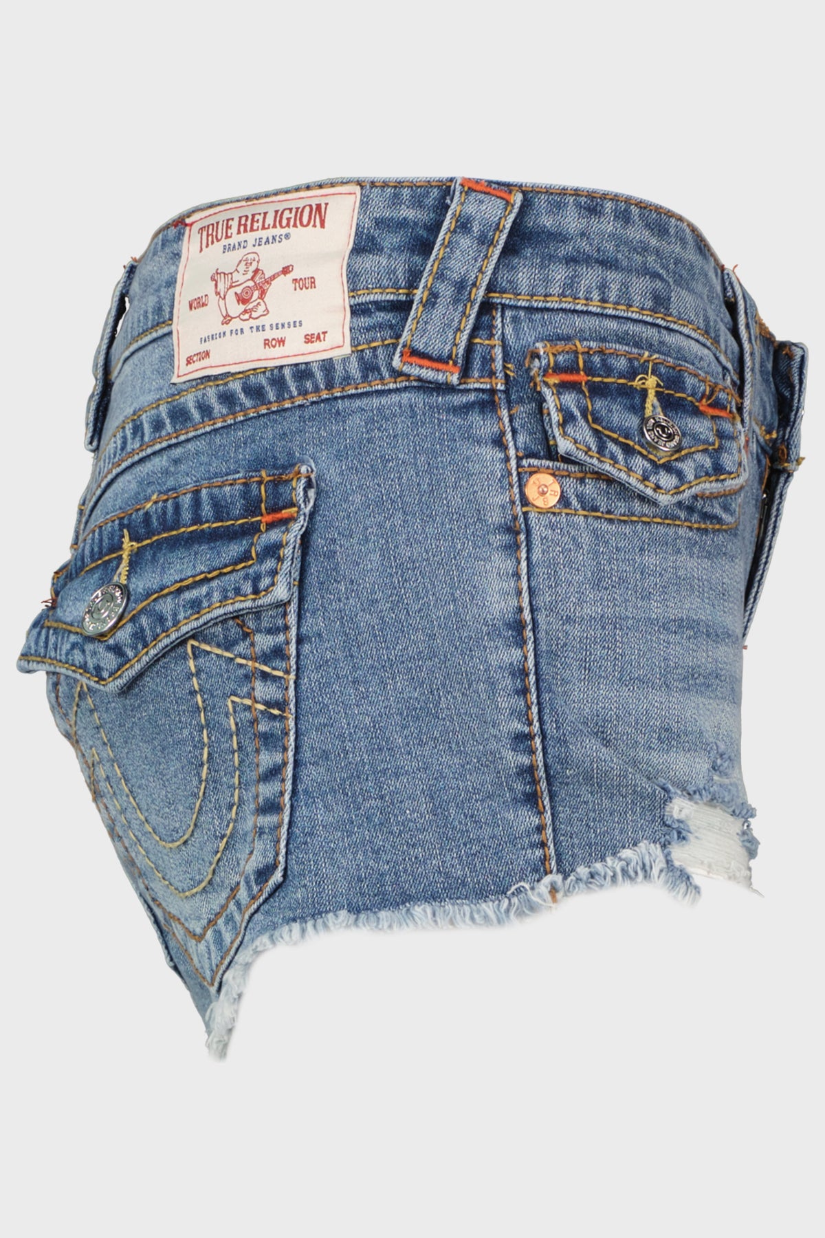 True religion jean shorts womens hot sale