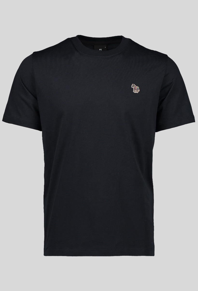 Mens Paul Smith Dark Navy Zebra Regular Fit T Shirt - image 2