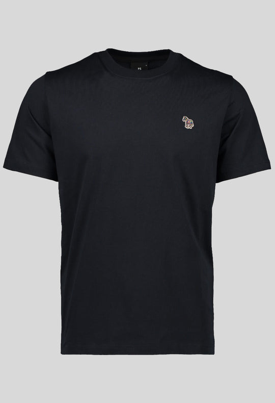 Mens Paul Smith Dark Navy Zebra Regular Fit T Shirt