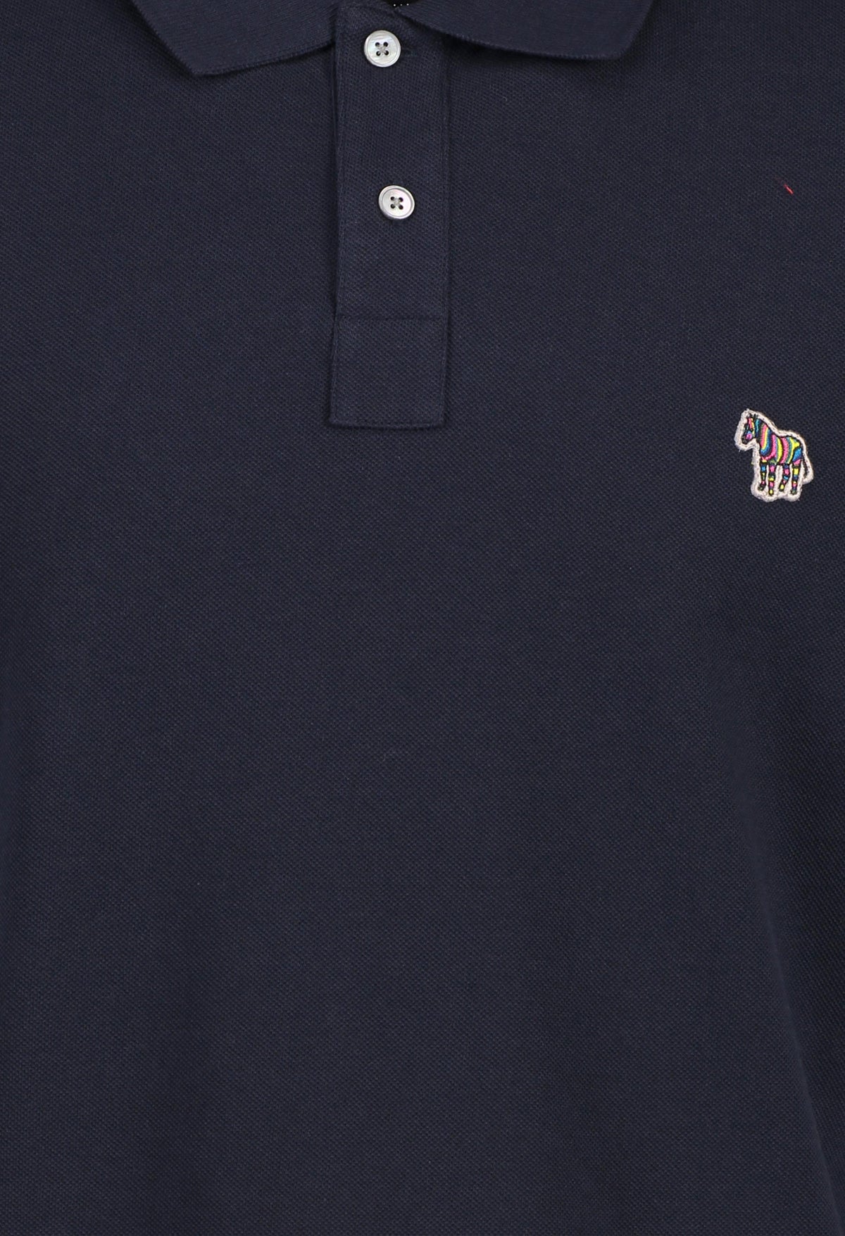 Mens Paul Smith Dark Navy Zebra Regular Fit Polo Shirt - image 4