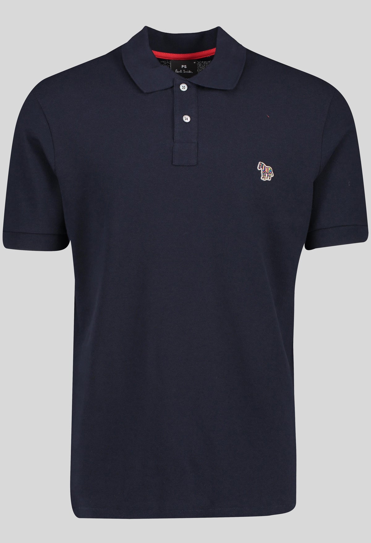 Mens Paul Smith Dark Navy Zebra Regular Fit Polo Shirt - image 2