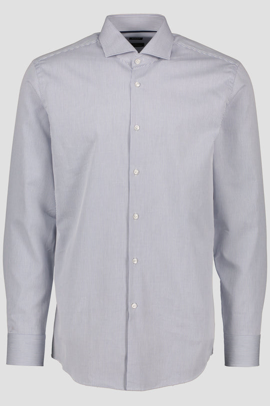 Men's BOSS H-HANK-spread-C1-222 Medium Blue Shirt