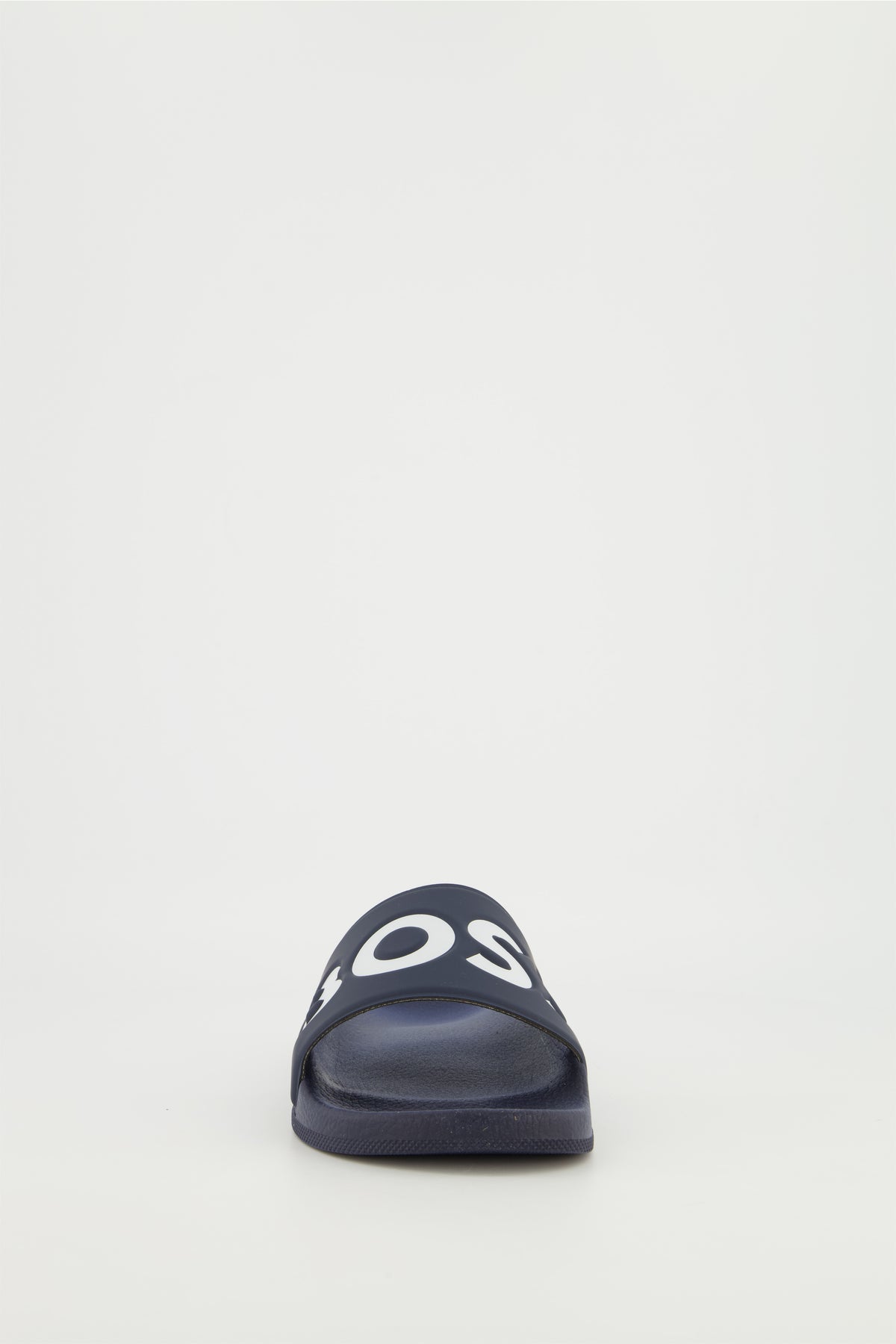 Men's BOSS Dark Blue Aryeh_Slid_rblg Slides — view 6