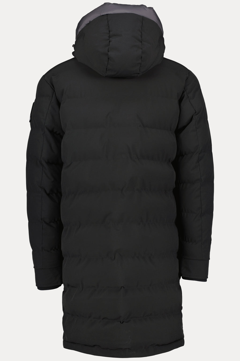 Men's Sandbanks Branksome Black Long Puffer Jacket - image 5