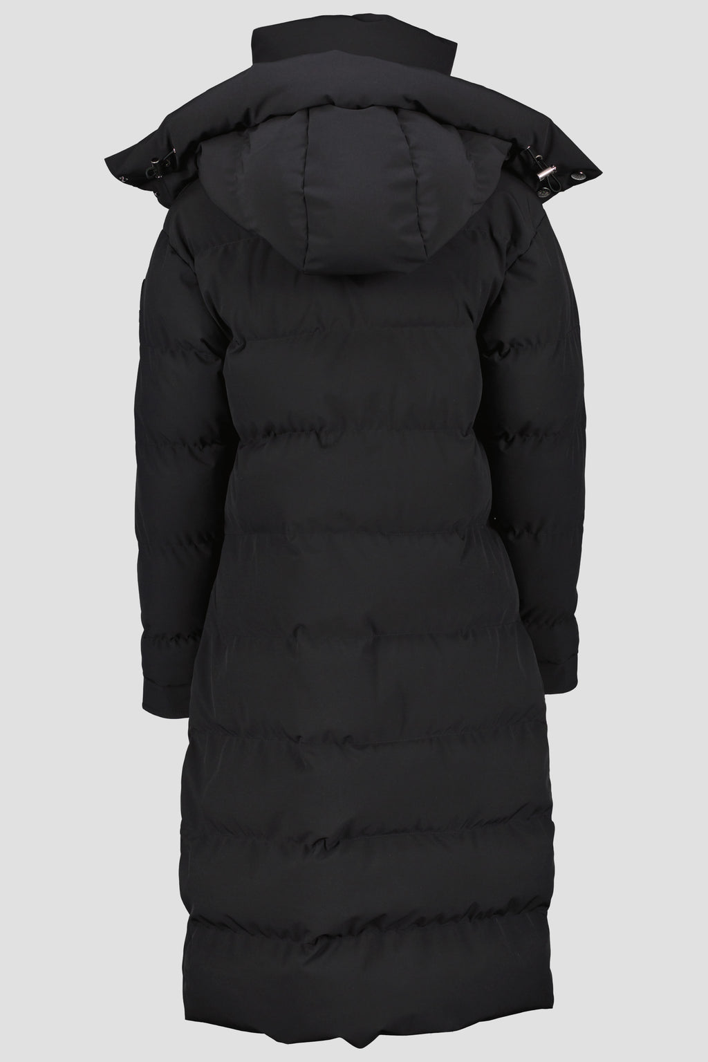 Women's Sandbanks Haven Black Long Puffer Jacket - image 8