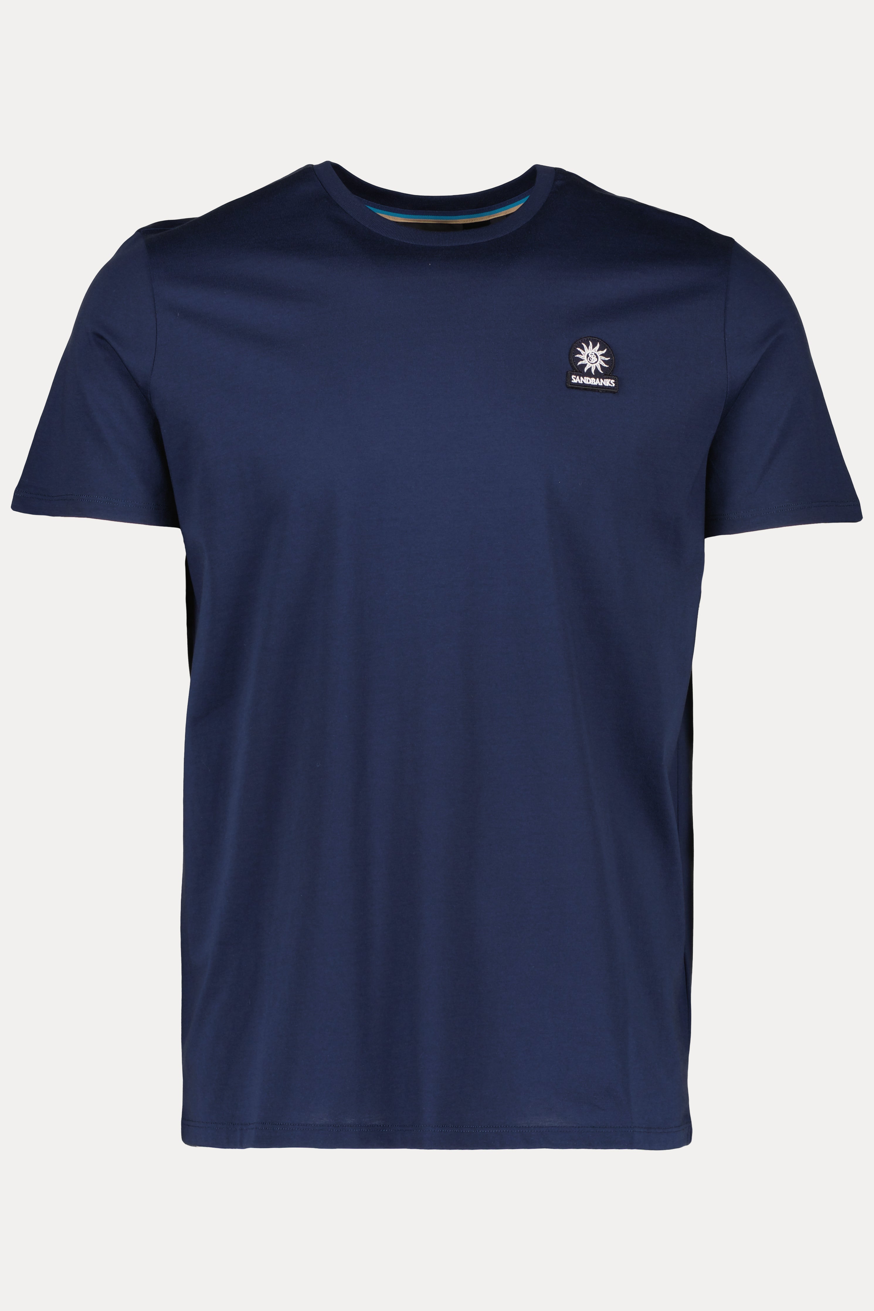 Men's Sandbanks Badge Logo Navy T Shirt - image 2