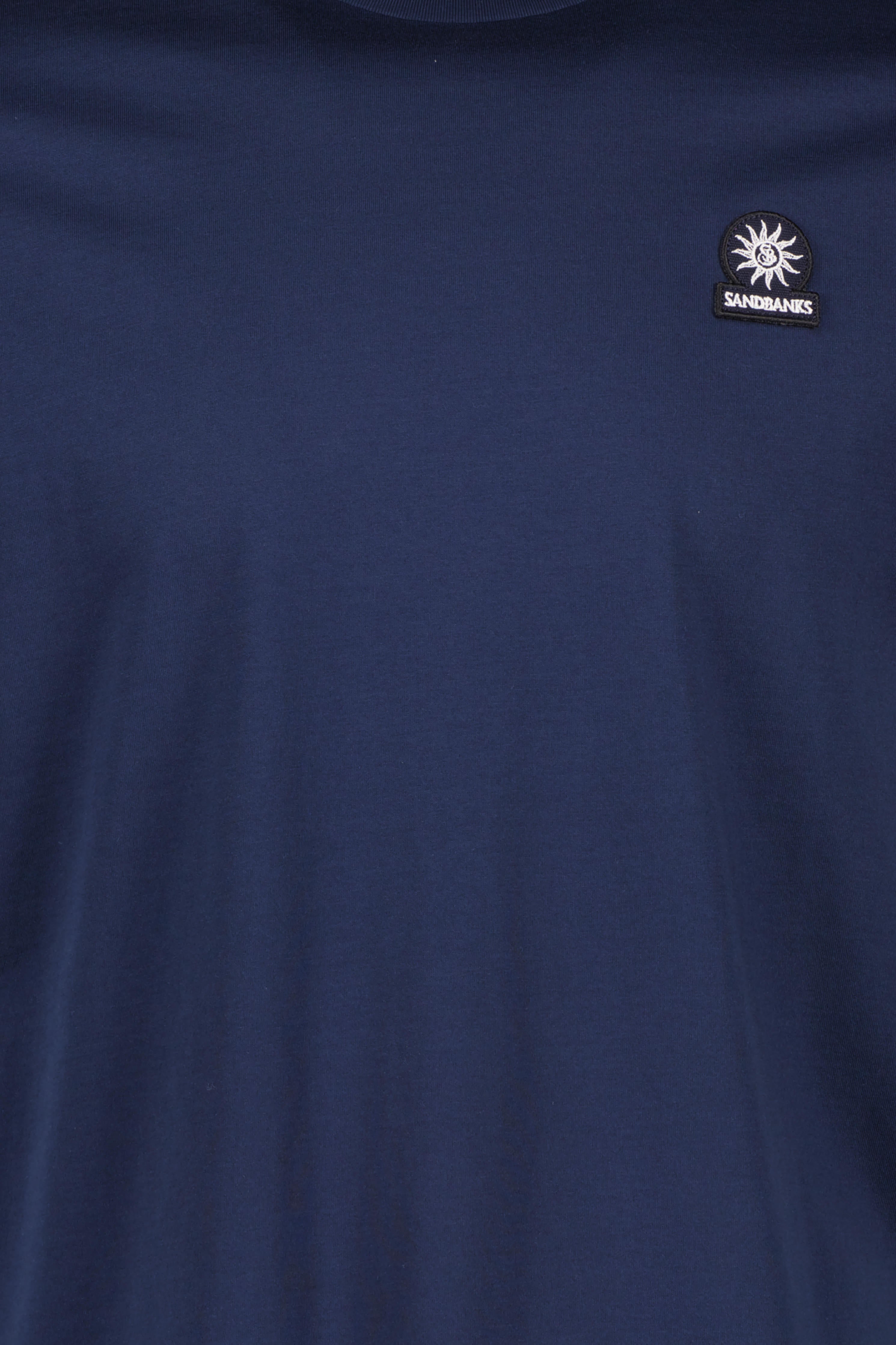Men's Sandbanks Badge Logo Navy T Shirt - image 4