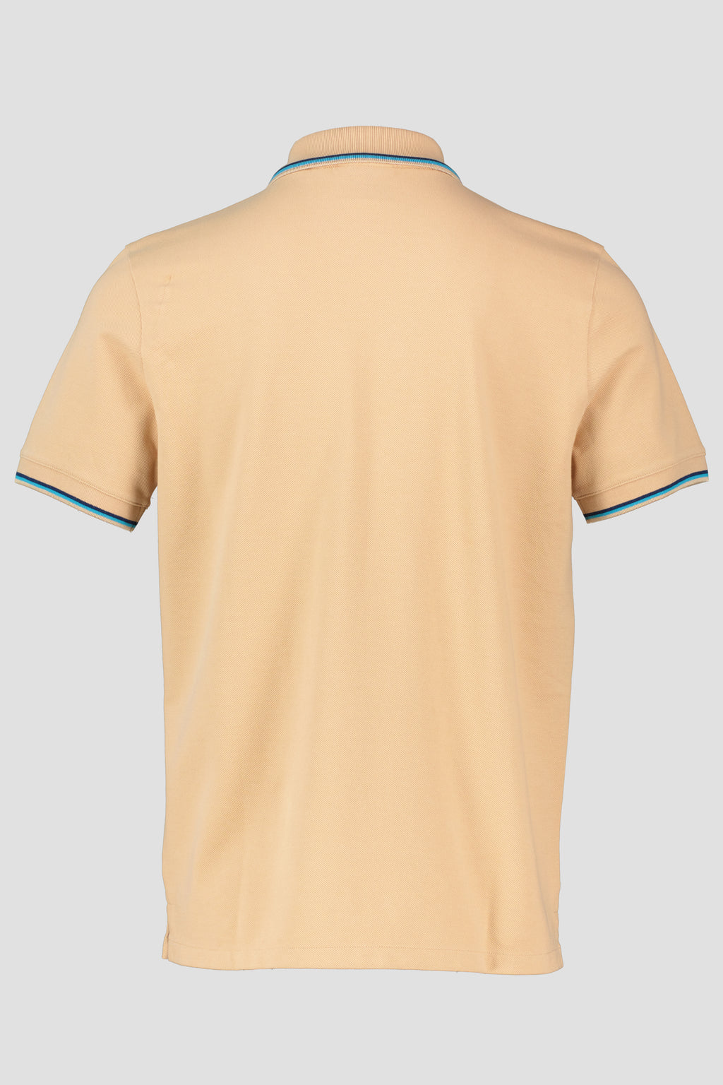 Men's Sandbanks Badge Logo Sand Polo Shirt - image 3