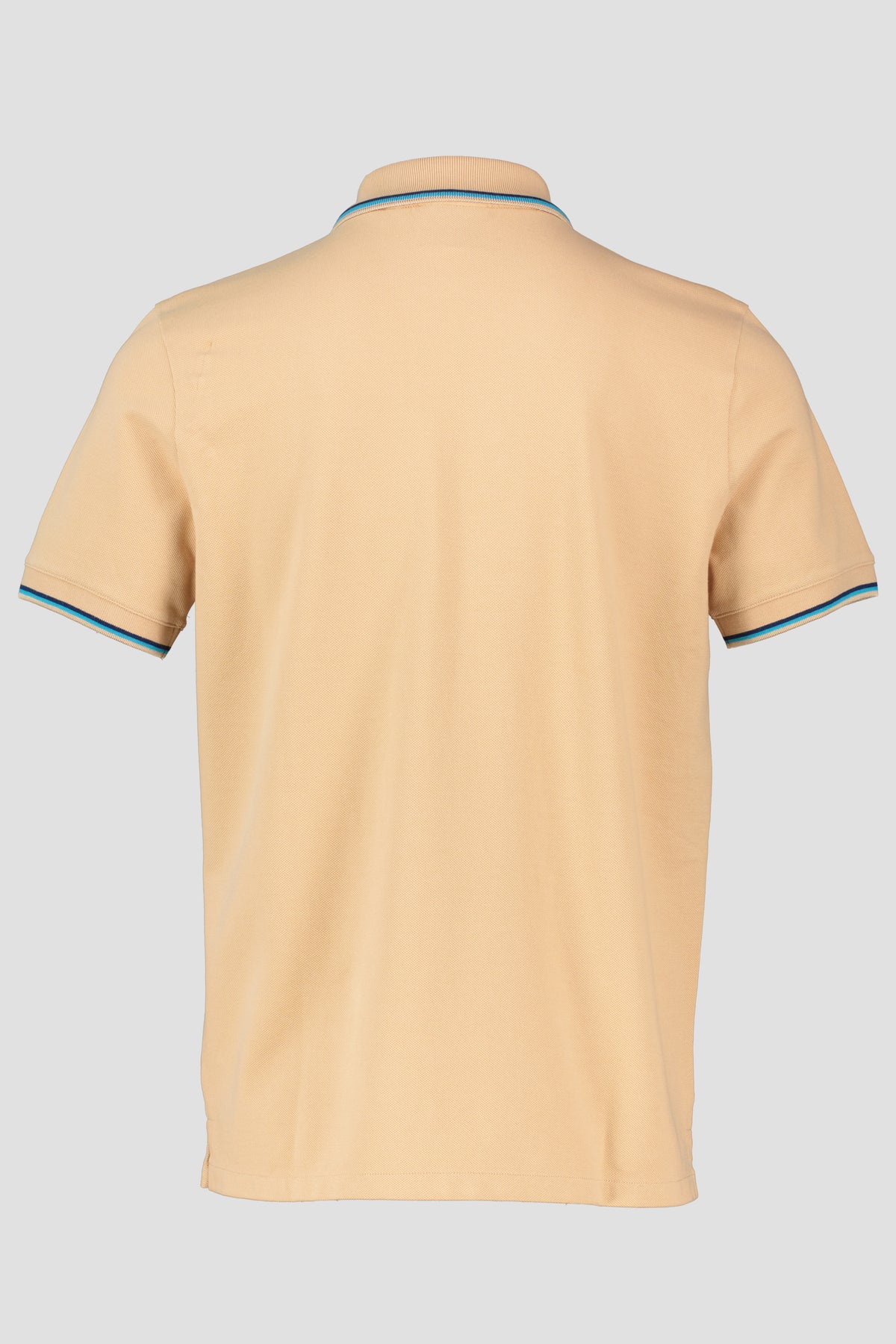 Men's Sandbanks Badge Logo Sand Polo Shirt - image 3