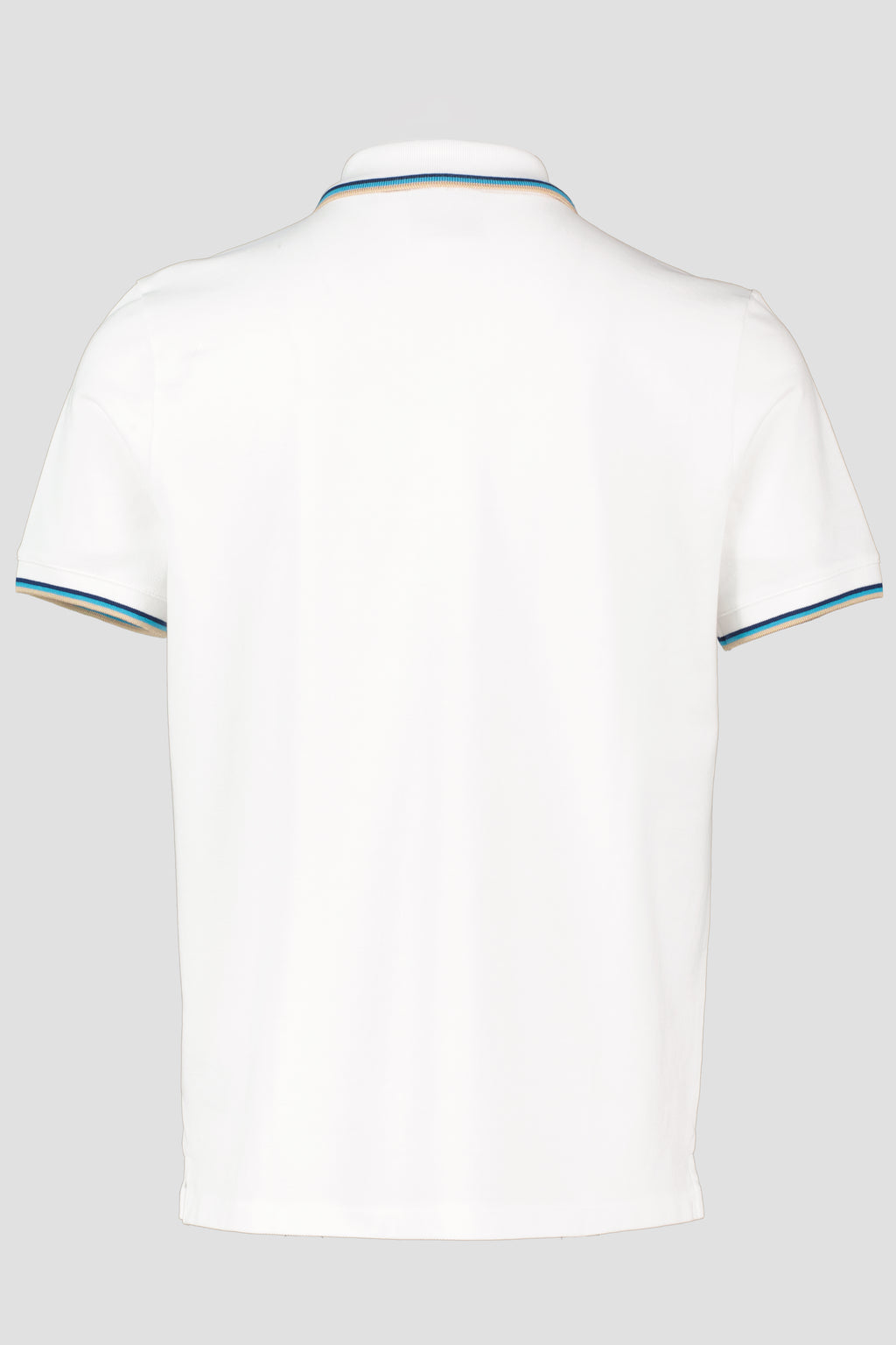 Men's Sandbanks Badge Logo White Polo Shirt - image 3