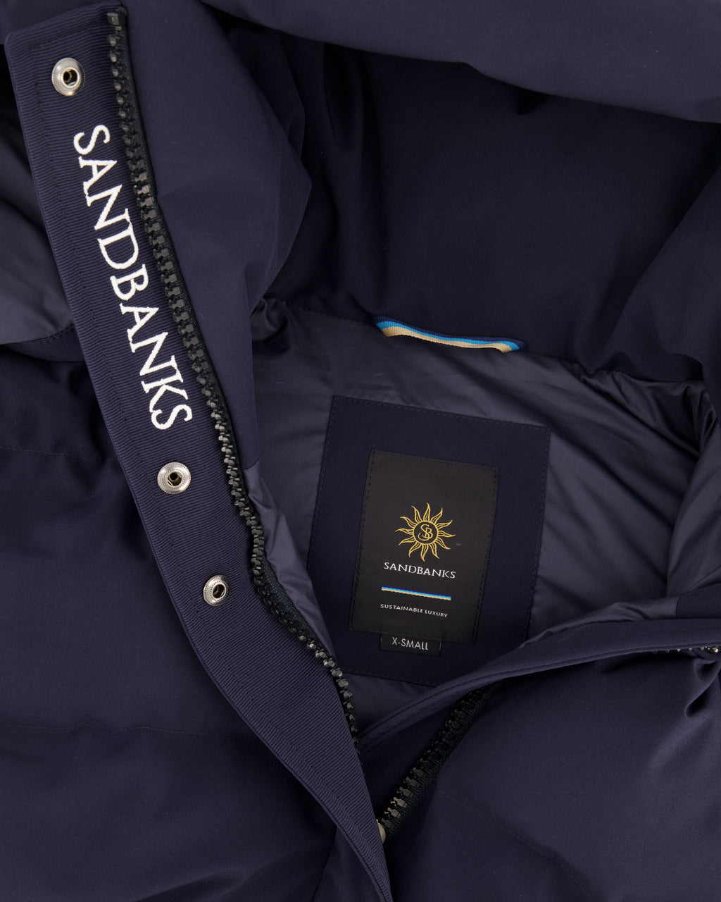 Inside of Sandbanks Haven coat