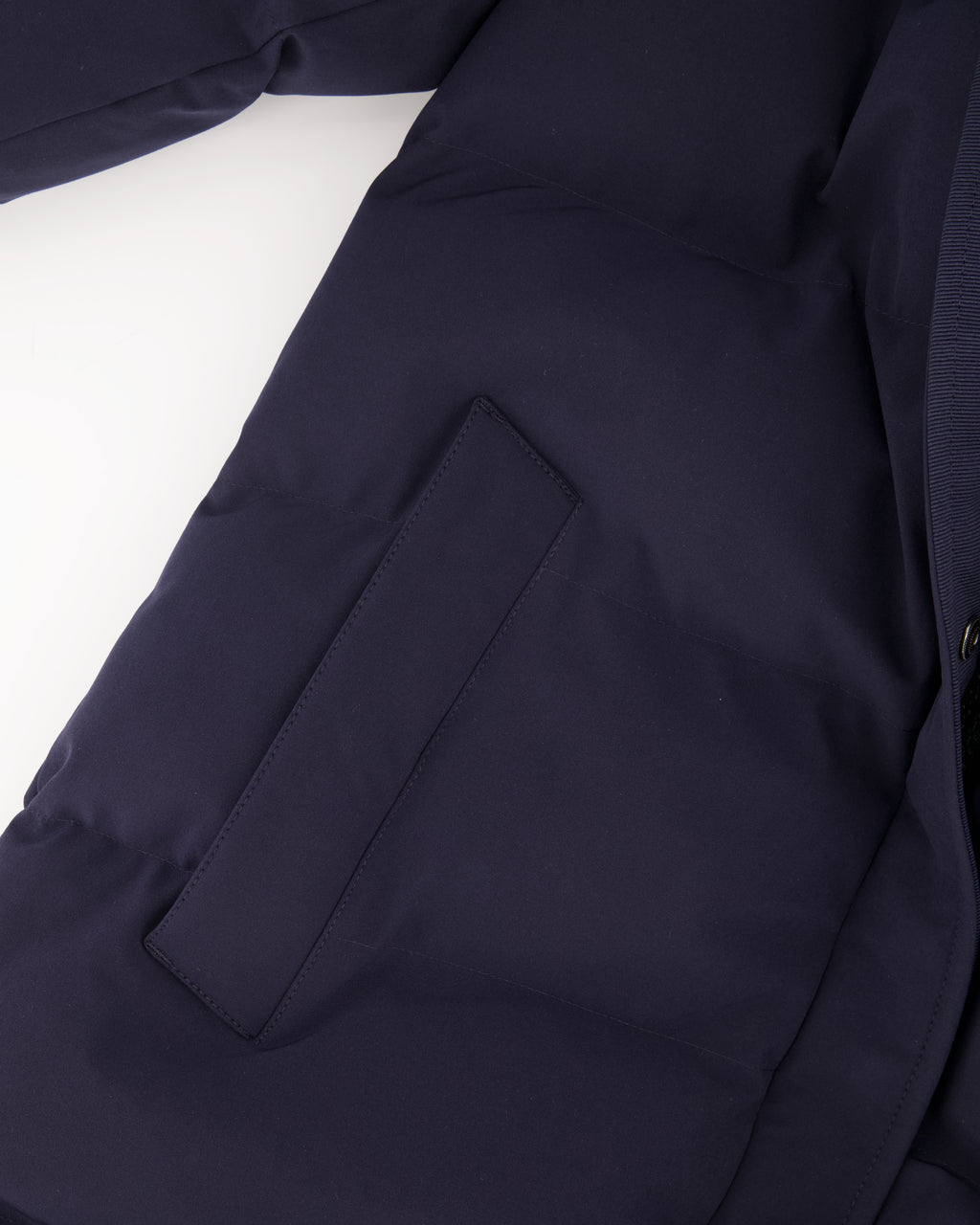 Women's Sandbanks Haven Navy Long Puffer Jacket - image 13