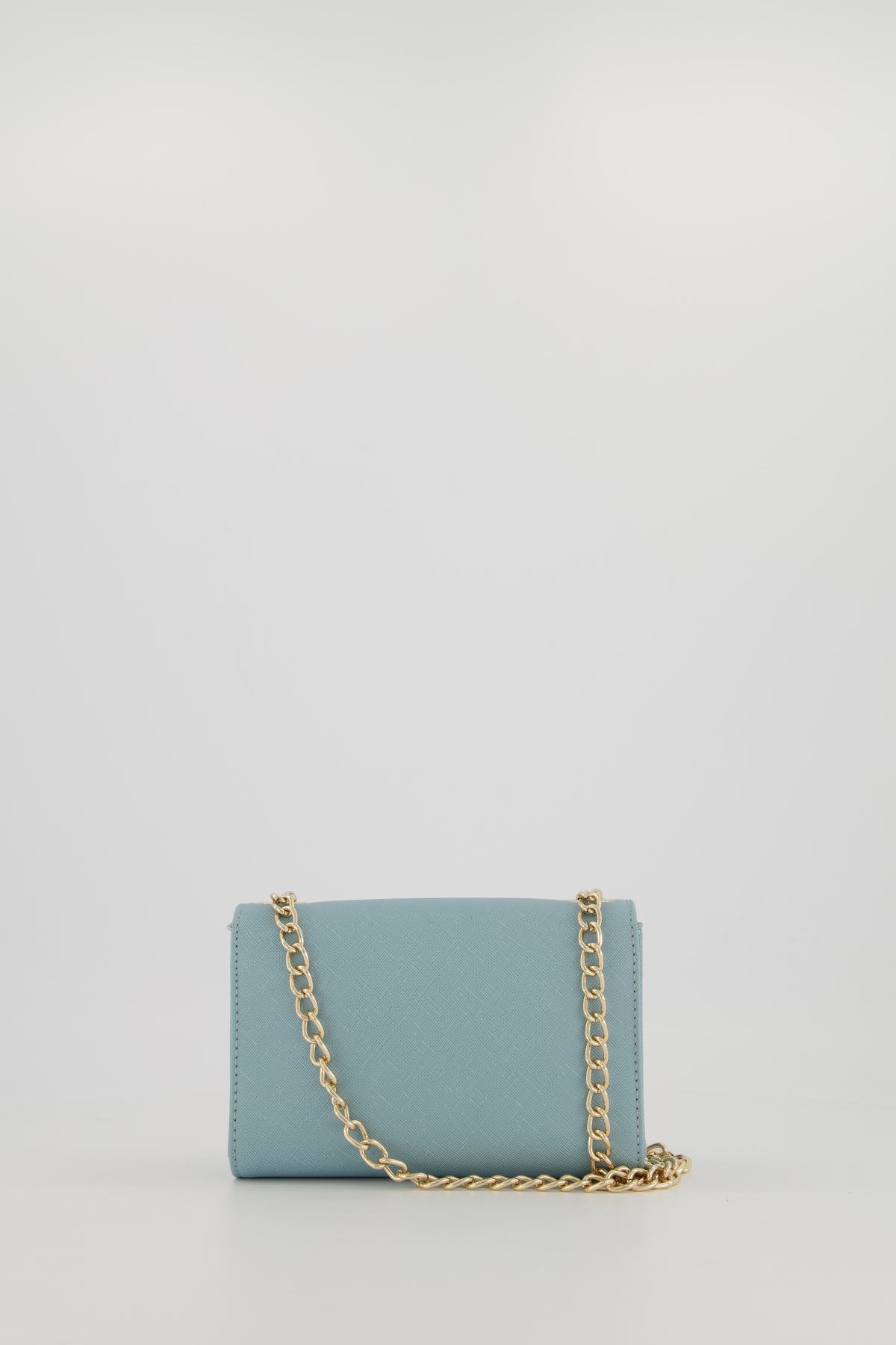 Women s Valentino Bags Polvere Light Blue Divina Small Clutch Crossbod ODs Designer Clothing