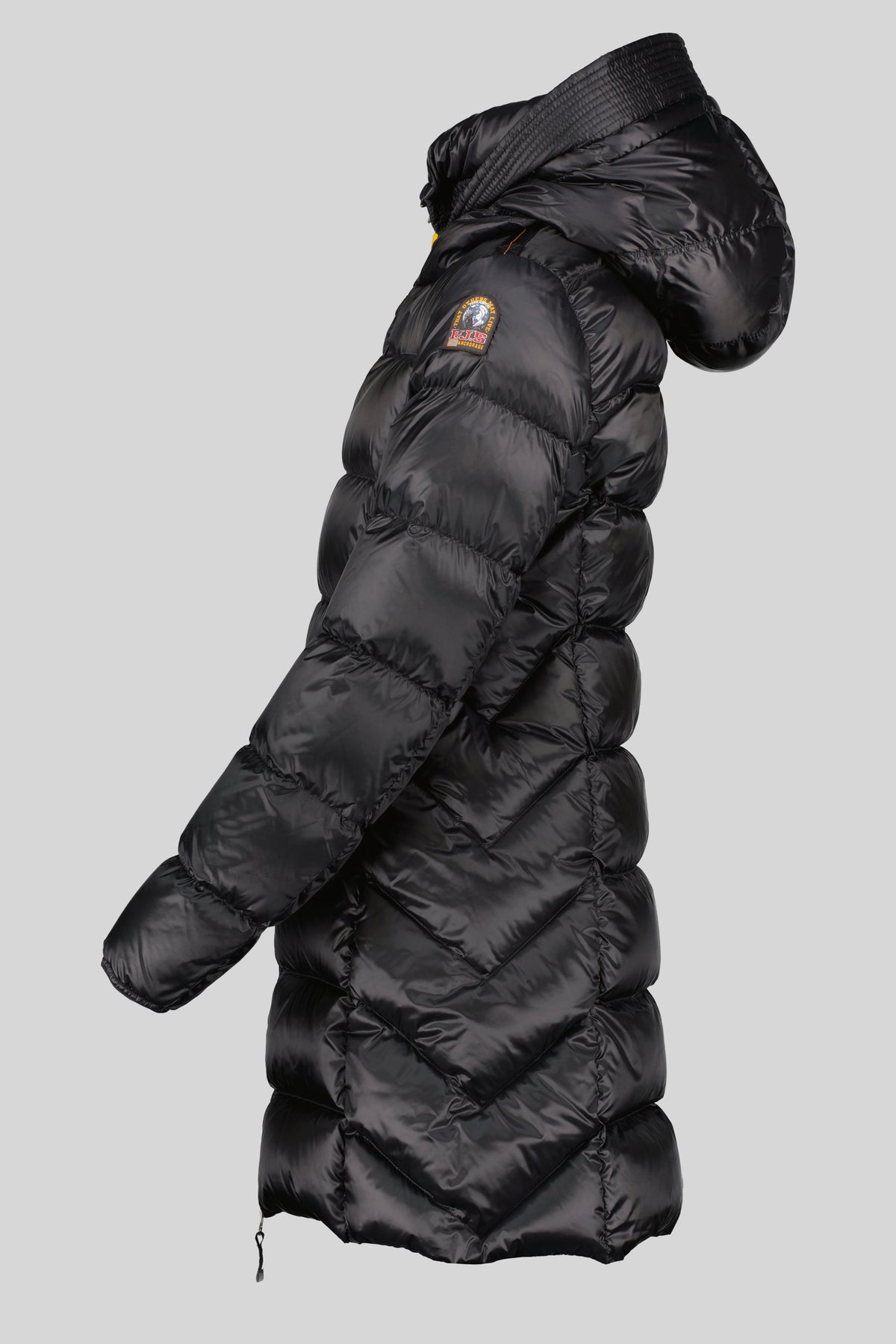 Womens Parajumpers Pencil Black Long Marion Puffer Jacket - image 9