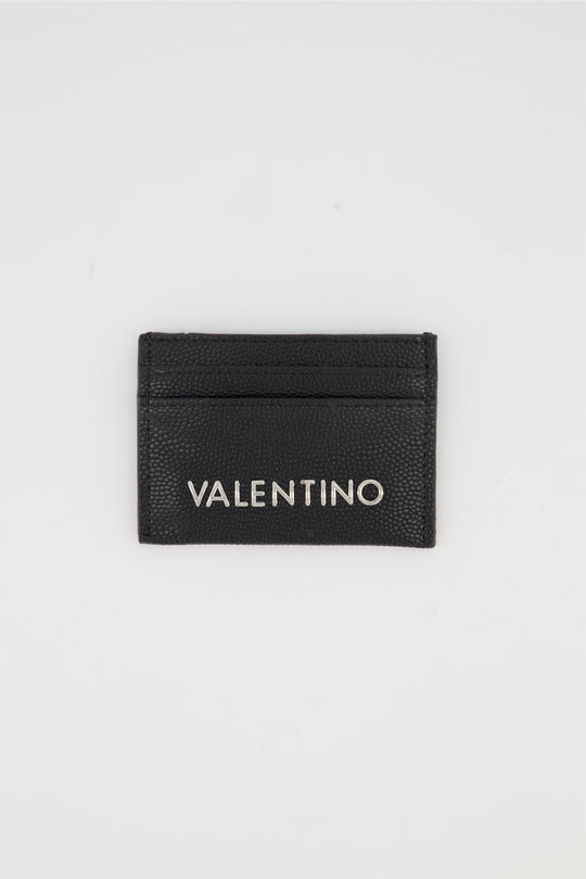 Women's Valentino Bags Black Divina Credit Card Wallet
